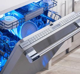 جدیدترین تکنولوژی های به کار رفته در ماشین های ظرفشویی