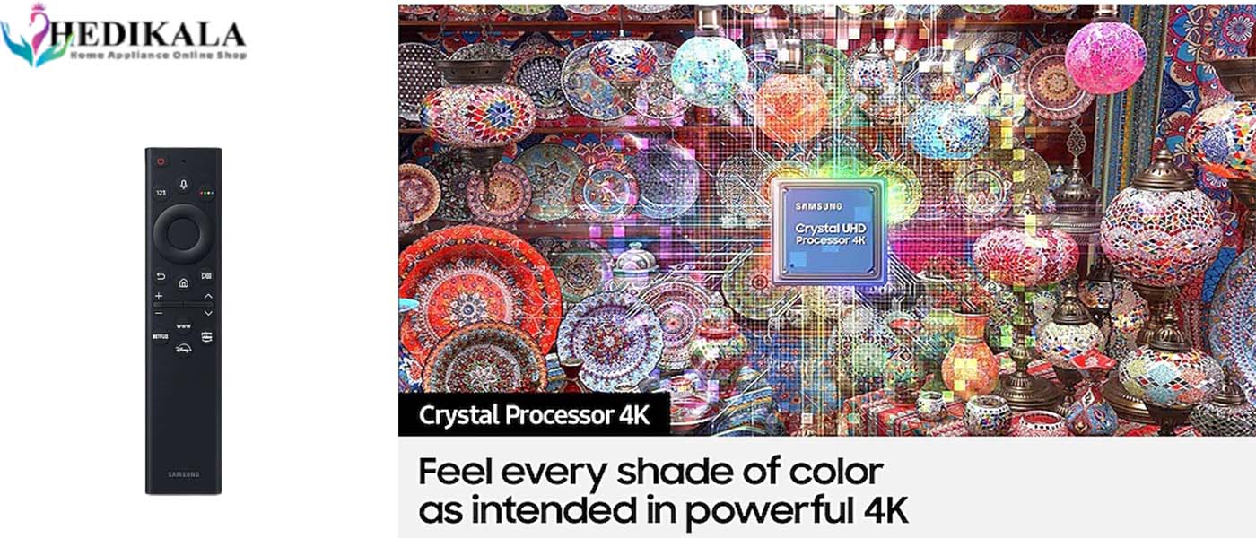 سیستم عامل و پردازنده در تلویزیون سامسونگ 50 اینچ 4K CRISTAL مدل 50BU8500 2022