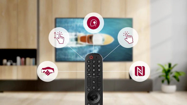 کنترل وسایل با قابلیت Home dashboard تلویزیون 50UP8150 