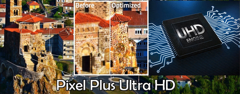 موتورPixel Precise Ultra HD برای کیفیت تصاویر بهتر﻿﻿