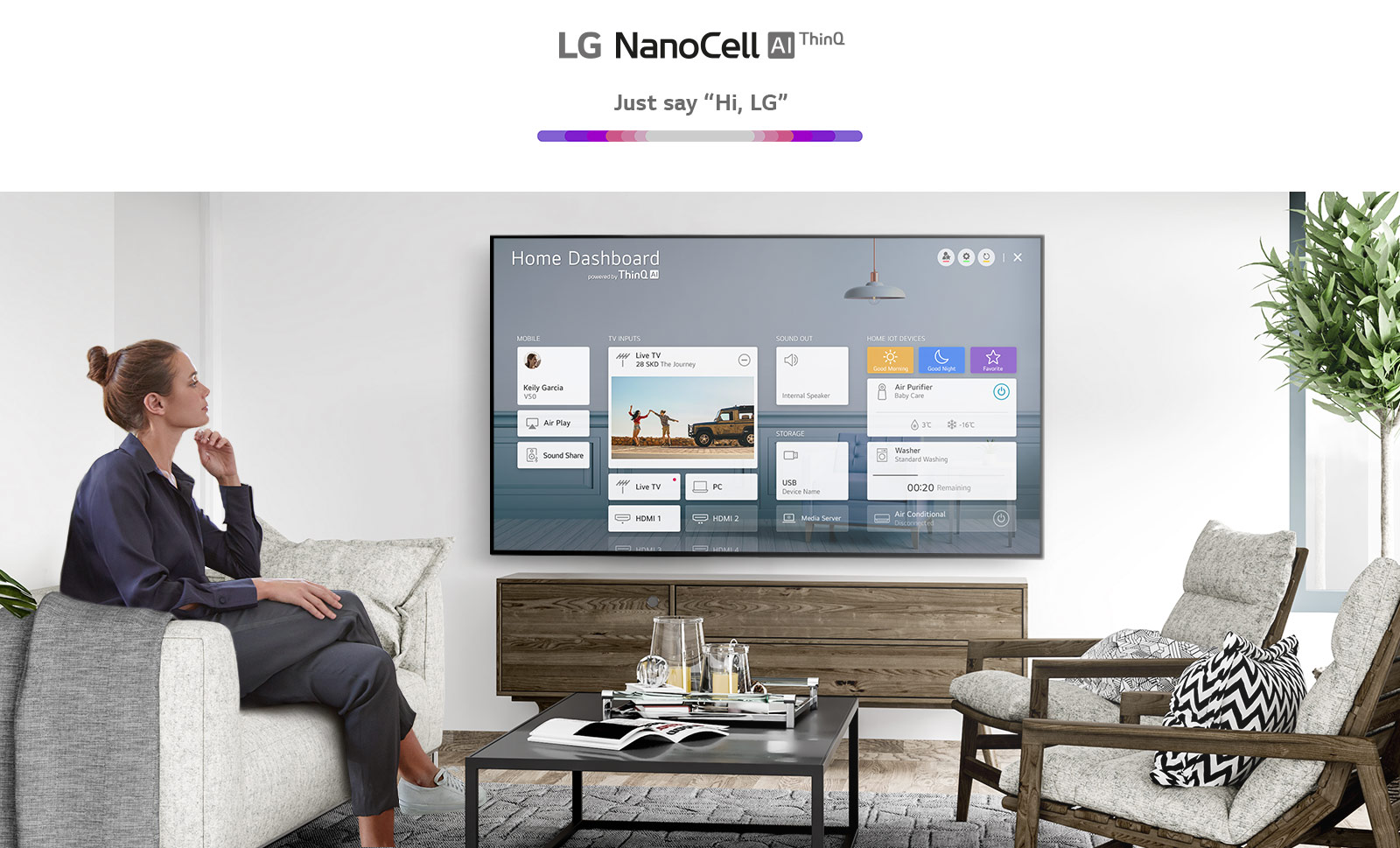 تلویزیون 55اینچ نانوسل 4K الجی مدل NANO81