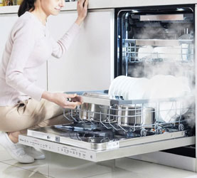 جدیدترین فناوری های به کار رفته در ماشین ظرفشویی ال جی